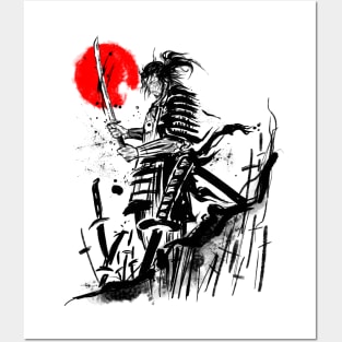 Musashi miyamoto ronin vagabond samurai Posters and Art